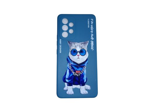 Samsung Galaxy A53 5G mobile cover Silicone: Kitty